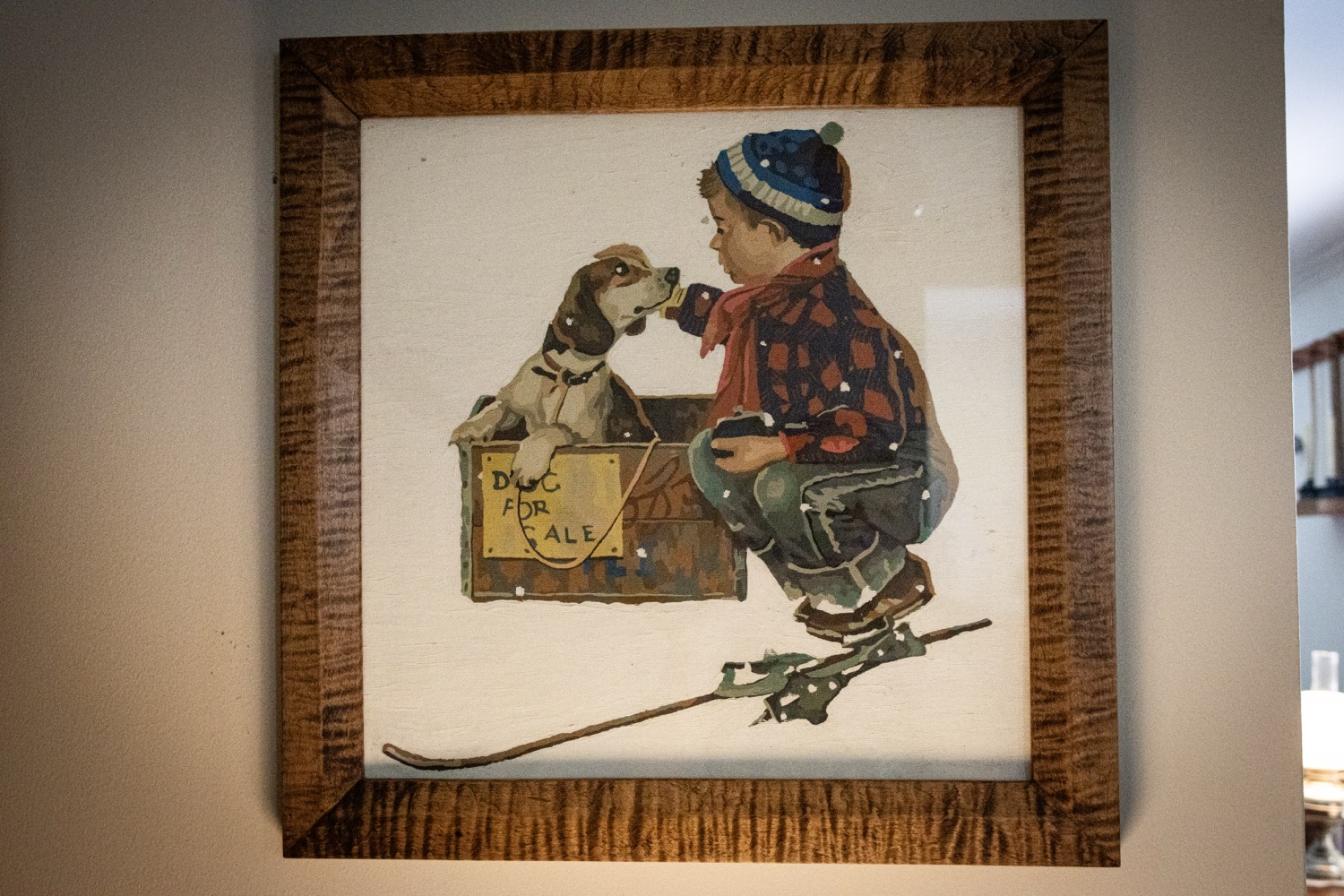 Tiger Maple Picture Frame
