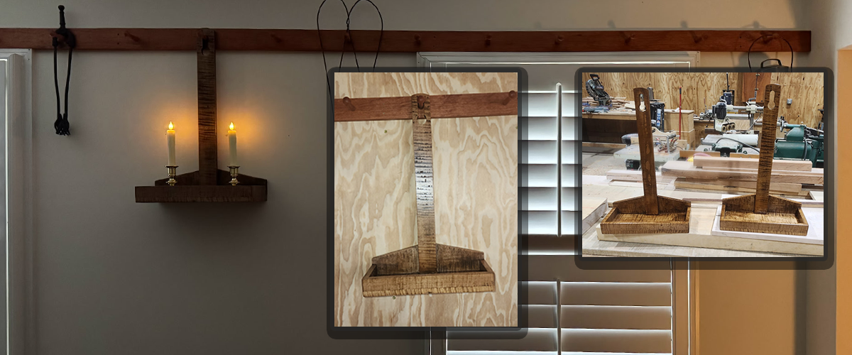 Shaker Candle Sconce