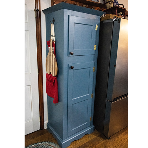 Custom Chimney Cupboard